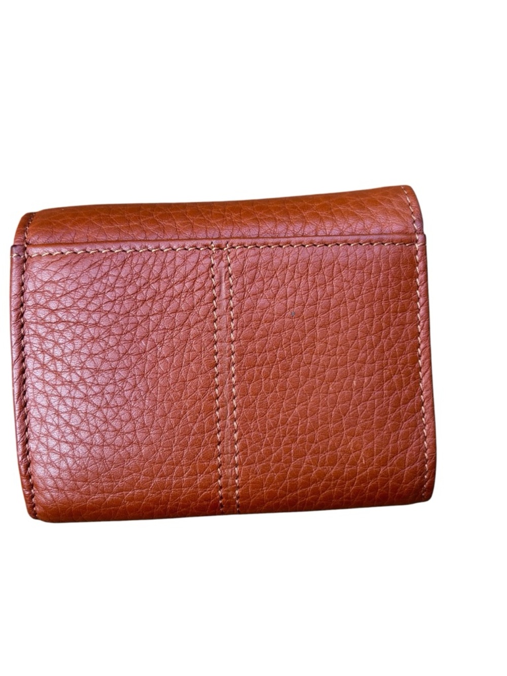 Coach Sonoma Compact Clutch Wallet Brown Leather Vintage Snap Closure - Picture 8 of 10